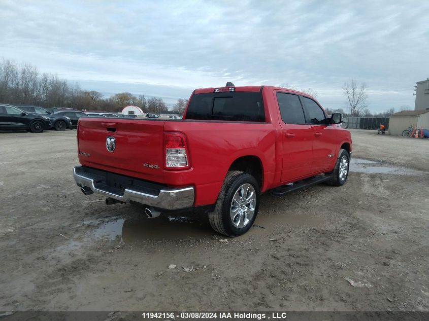 2022 Ram 1500 Big Horn VIN: 1C6SRFFT7NN116896 Lot: 11942156