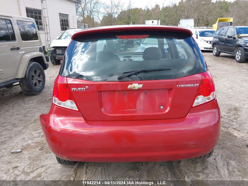 2005 Chevrolet Aveo Lt VIN: KL1TG62605B291521 Lot: 11942214