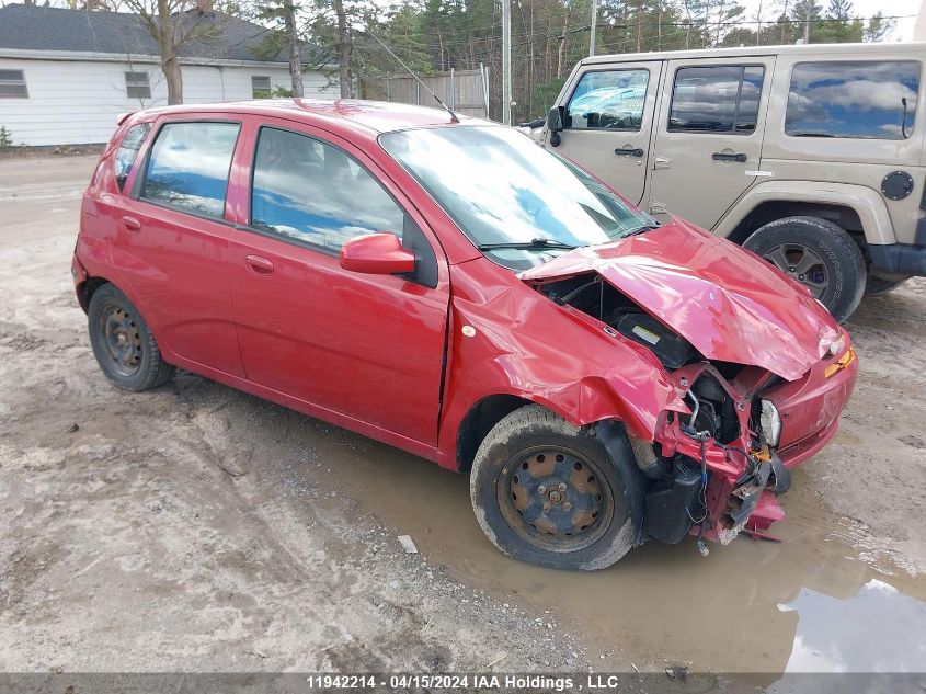 2005 Chevrolet Aveo Lt VIN: KL1TG62605B291521 Lot: 11942214