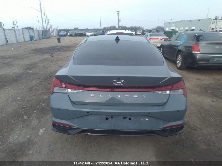 2021 Hyundai Elantra Sel VIN: KMHLN4AG9MU182471 Lot: 11942340