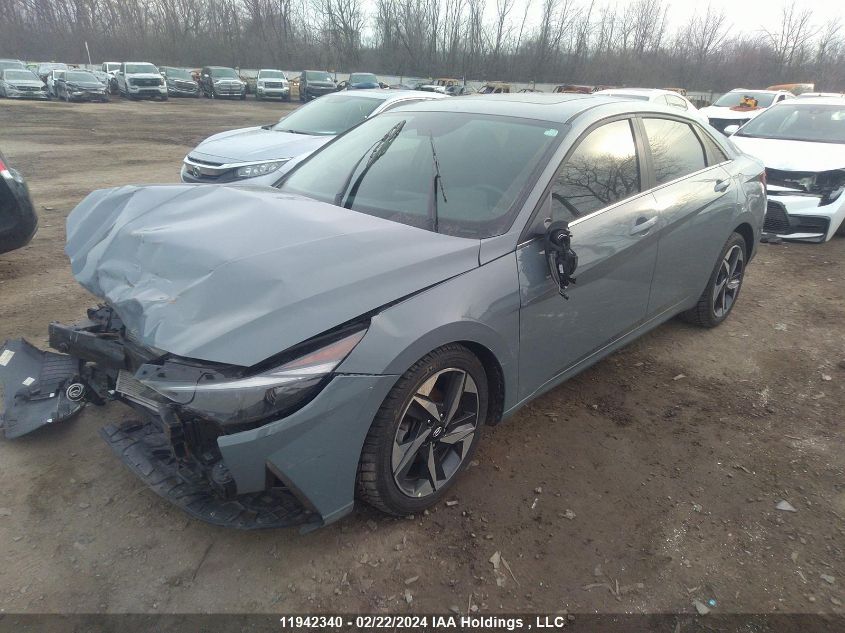 2021 Hyundai Elantra Sel VIN: KMHLN4AG9MU182471 Lot: 11942340