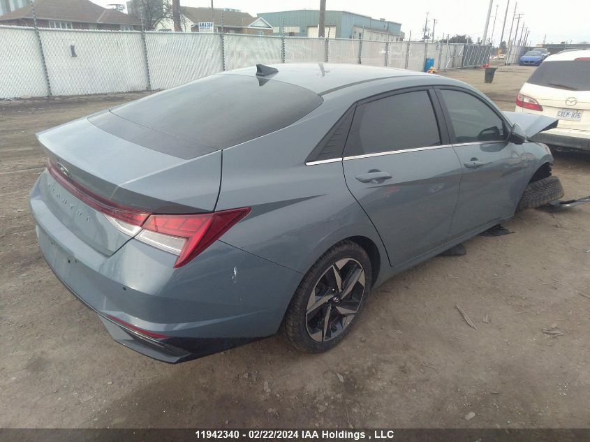 2021 Hyundai Elantra Sel VIN: KMHLN4AG9MU182471 Lot: 11942340