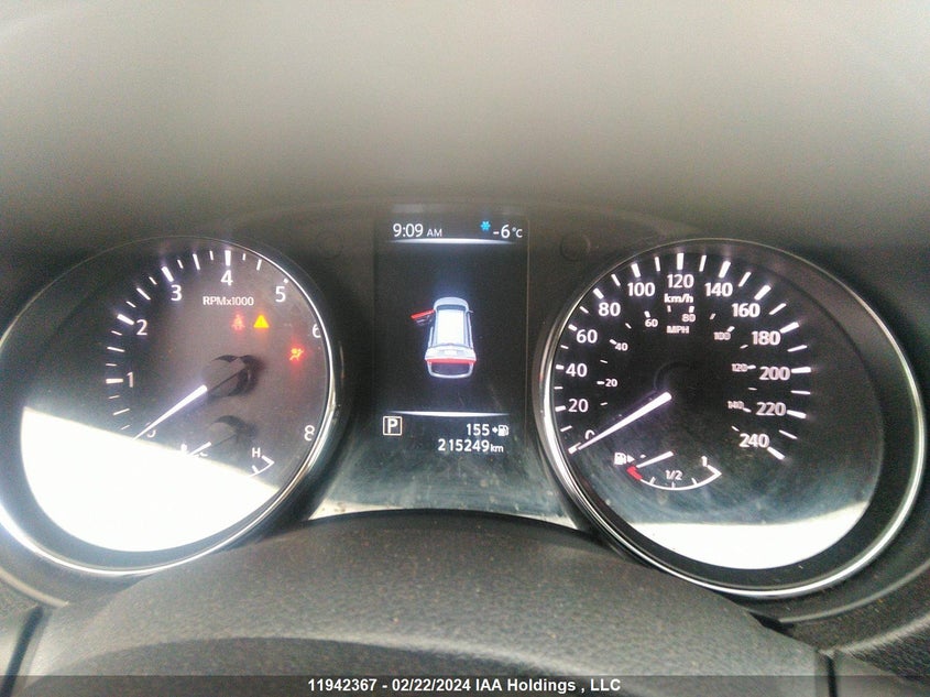 2017 Nissan Rogue VIN: 5N1AT2MV1HC735413 Lot: 11942367