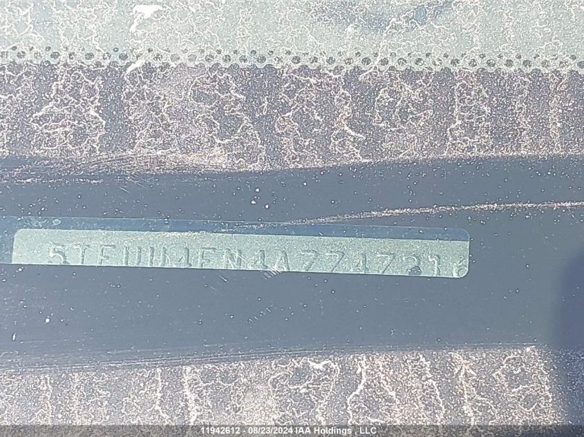 2010 Toyota Tacoma Base V6 VIN: 5TEUU4EN4AZ747216 Lot: 11942612