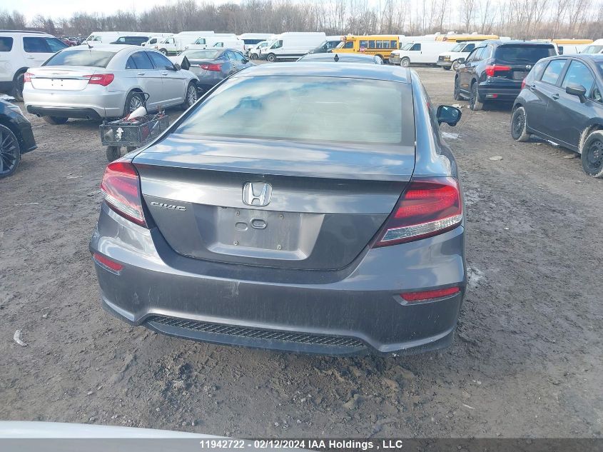 2014 Honda Civic Lx VIN: 2HGFG3B57EH002378 Lot: 11942722