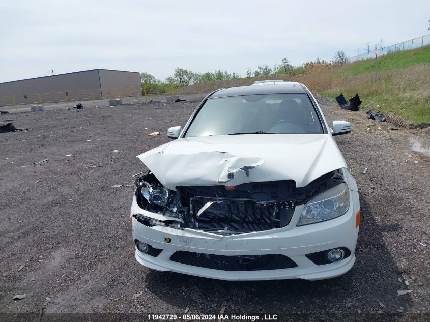 2010 Mercedes-Benz C-Class VIN: WDDGF8FBXAF507805 Lot: 11942729