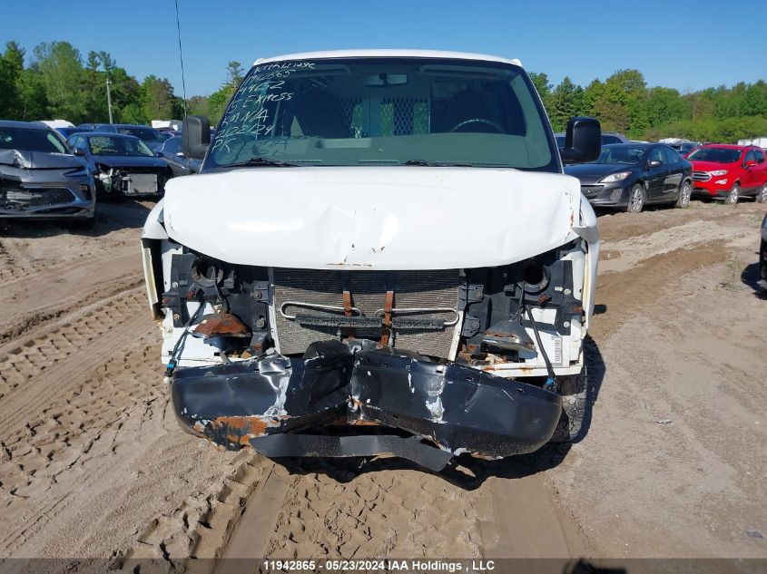 2015 Chevrolet Express VIN: 1GCWGFCFXF1144652 Lot: 11942865