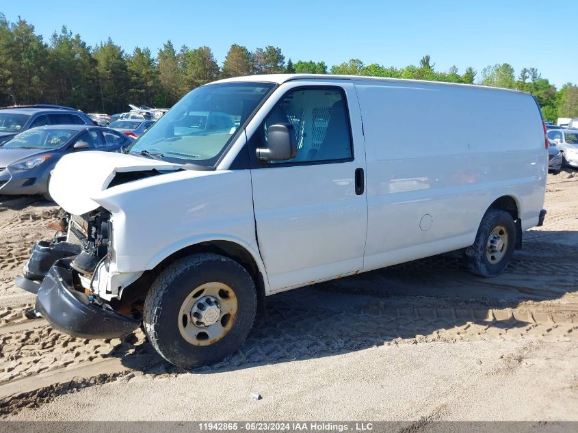 2015 Chevrolet Express VIN: 1GCWGFCFXF1144652 Lot: 11942865