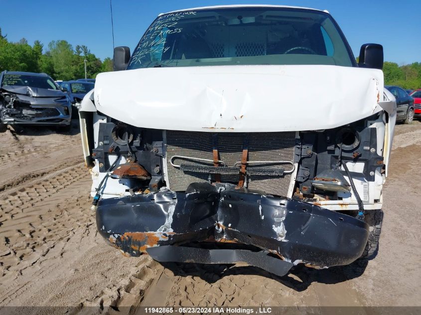 2015 Chevrolet Express VIN: 1GCWGFCFXF1144652 Lot: 11942865