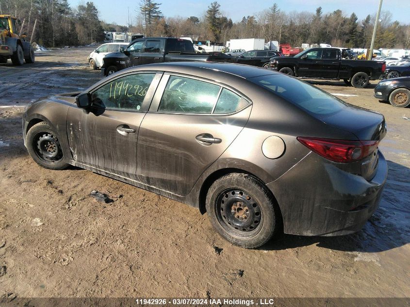 2016 Mazda Mazda3 VIN: 3MZBM1U71GM271843 Lot: 11942926