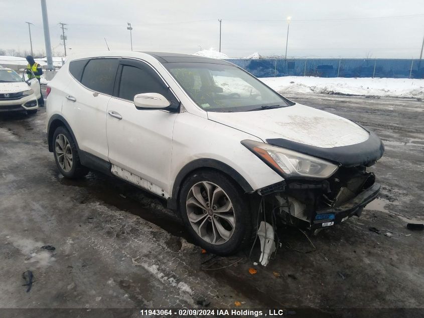 2013 Hyundai Santa Fe VIN: 5XYZUDLA1DG107999 Lot: 11943064