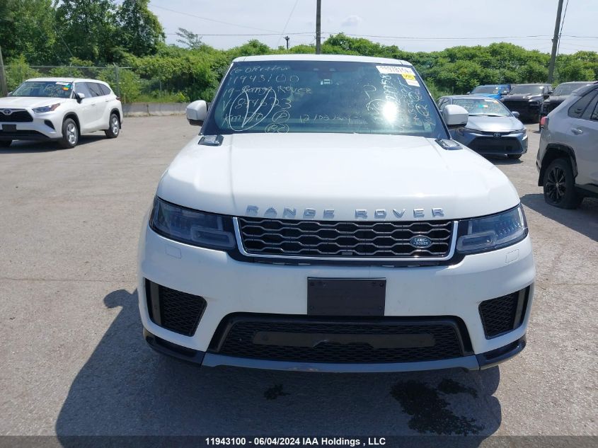 2019 Land Rover Range Rover Sport VIN: SALWR2RK1KA874623 Lot: 11943100
