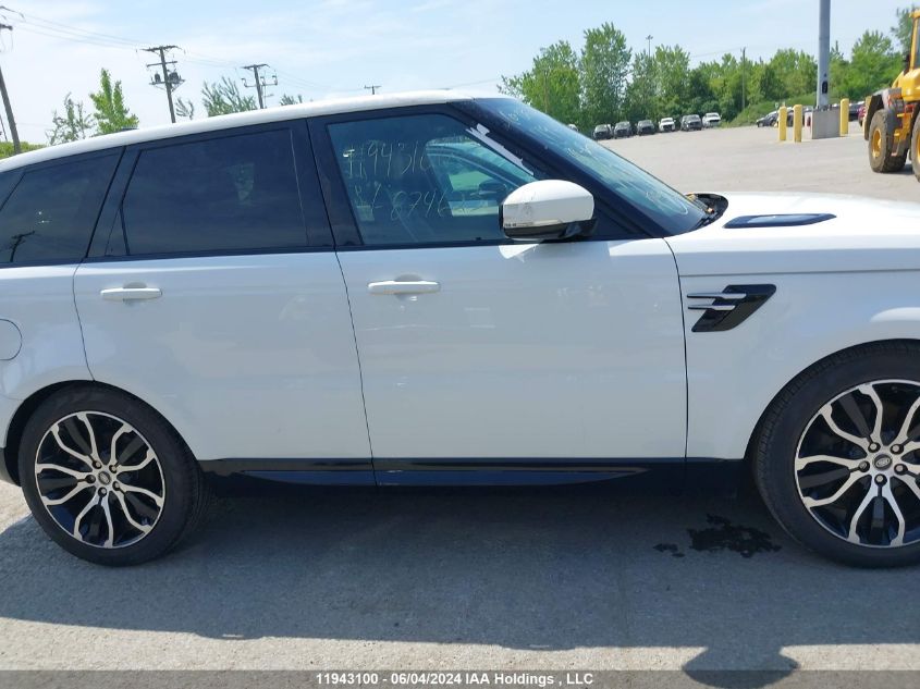 2019 Land Rover Range Rover Sport VIN: SALWR2RK1KA874623 Lot: 11943100