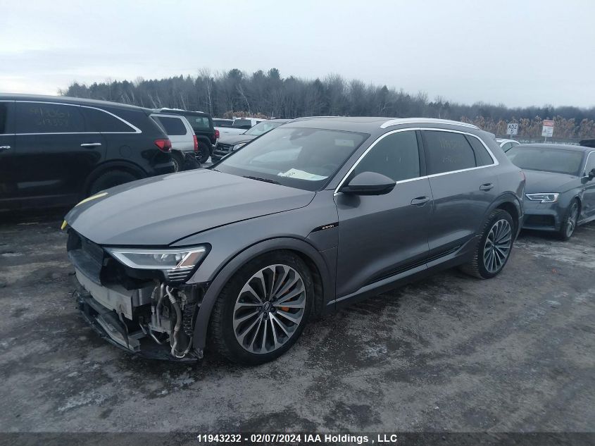 2019 Audi E-Tron VIN: WA1VAAGE9KB006519 Lot: 11943232