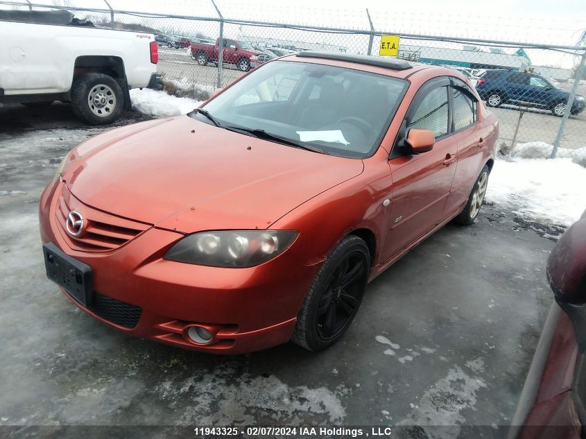 2004 Mazda 3 S VIN: JM1BK123941118371 Lot: 11943325