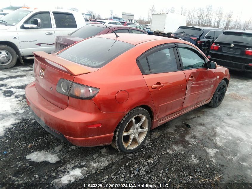 2004 Mazda 3 S VIN: JM1BK123941118371 Lot: 11943325