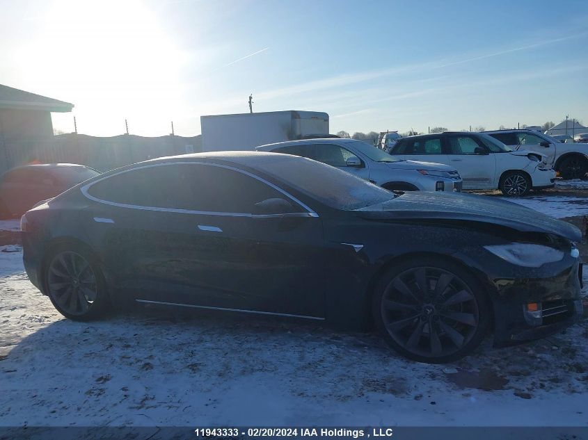 2017 Tesla Model S VIN: 5YJSA1E21HF220296 Lot: 11943333