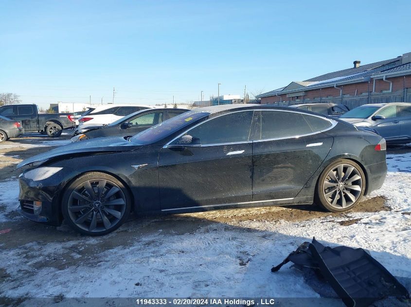 2017 Tesla Model S VIN: 5YJSA1E21HF220296 Lot: 11943333