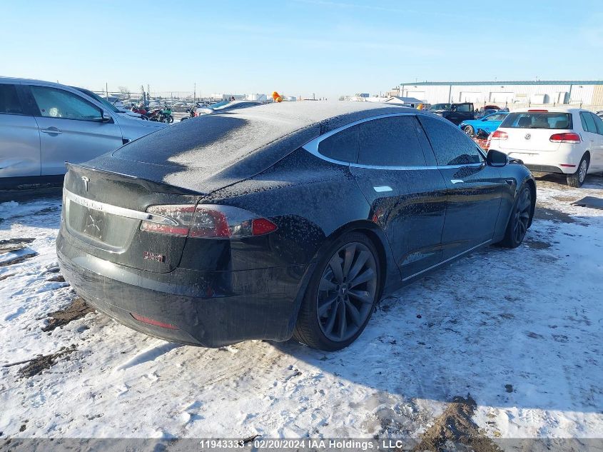 2017 Tesla Model S VIN: 5YJSA1E21HF220296 Lot: 11943333