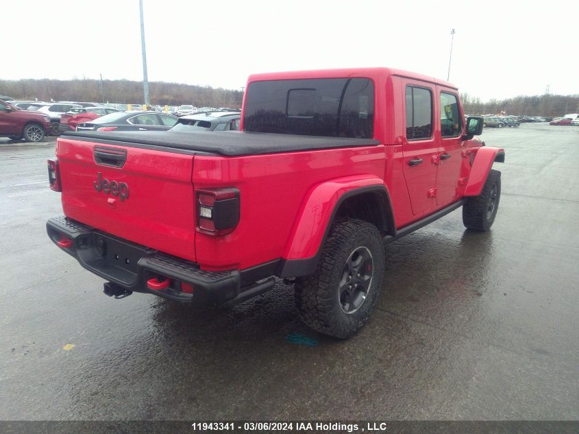 2023 Jeep Gladiator Rubicon VIN: 1C6JJTBG4PL539783 Lot: 11943341