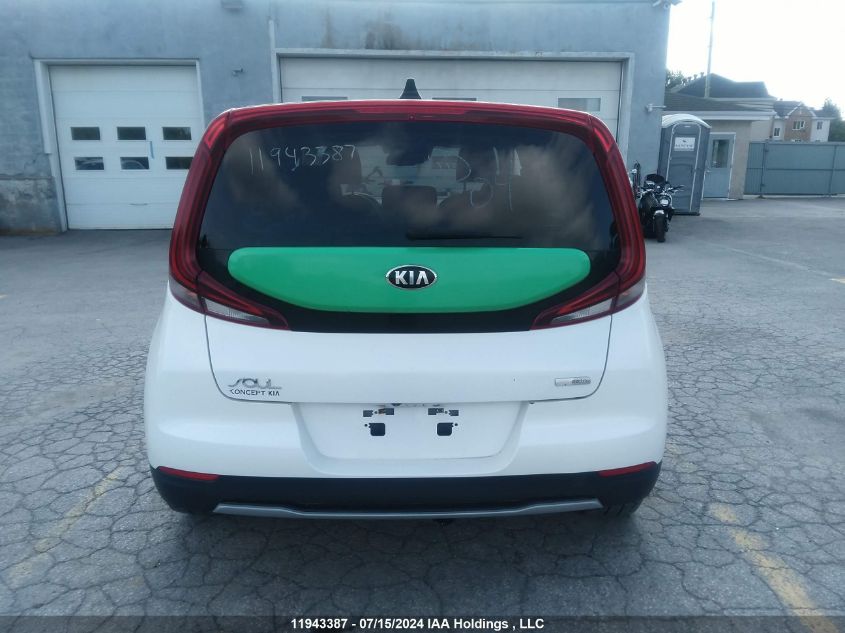 2020 Kia Soul Ev Designer VIN: KNDJ33A14L7010577 Lot: 11943387