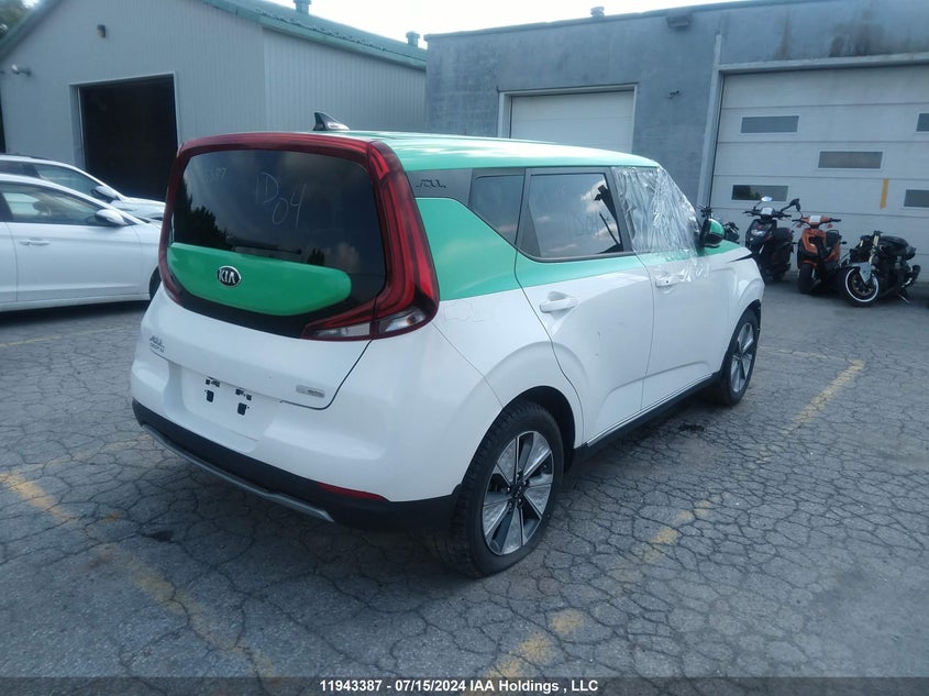 2020 Kia Soul Ev Designer VIN: KNDJ33A14L7010577 Lot: 11943387