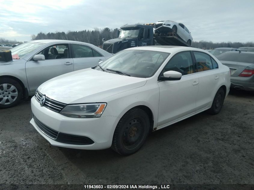 2014 Volkswagen Jetta VIN: 3VWD07AJXEM391290 Lot: 11943603