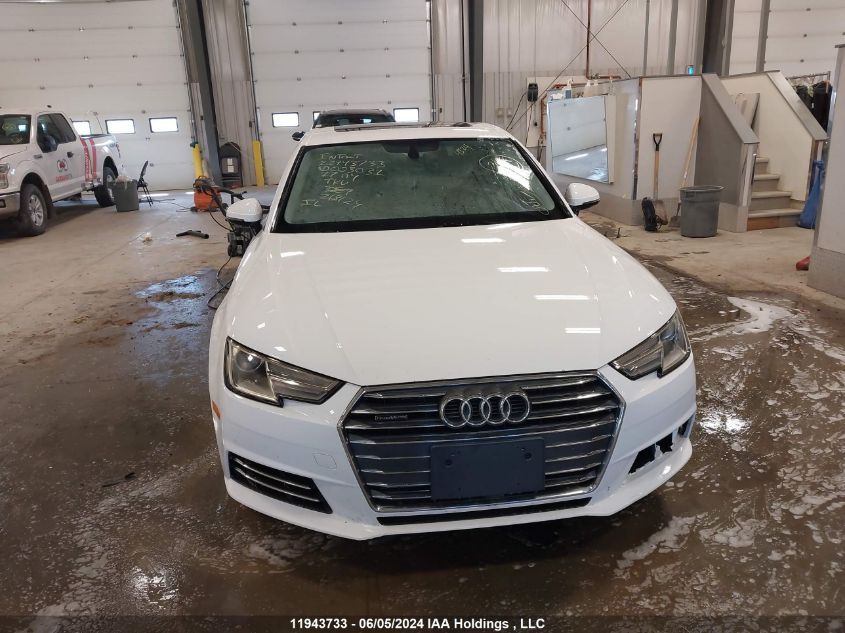 2017 Audi A4 Premium VIN: WAUANAF40HN003031 Lot: 11943733