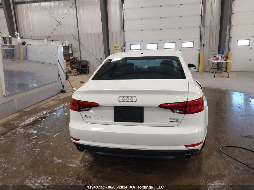 2017 Audi A4 Premium VIN: WAUANAF40HN003031 Lot: 11943733