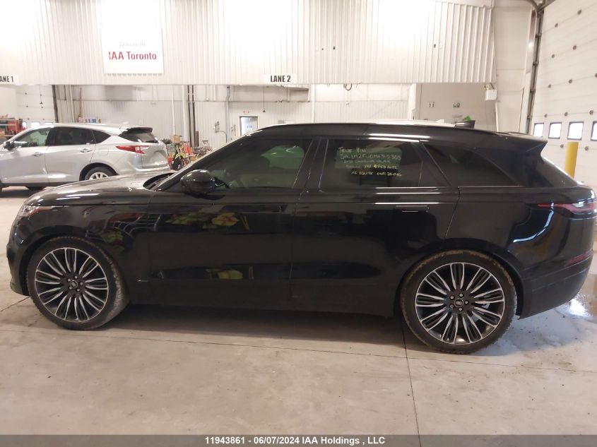 2021 Land Rover Range Rover Velar VIN: SALYM2FU0MA315385 Lot: 11943861