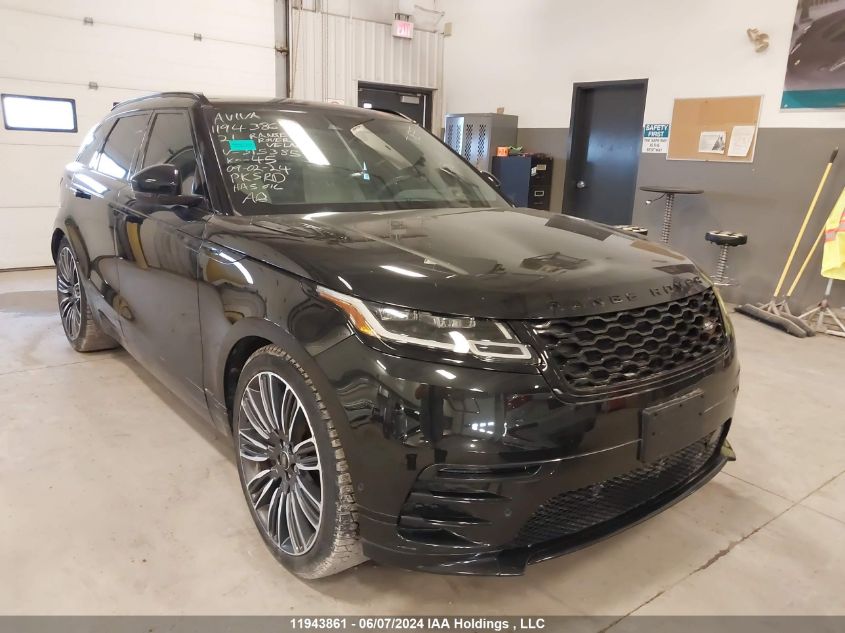 2021 Land Rover Range Rover Velar VIN: SALYM2FU0MA315385 Lot: 11943861