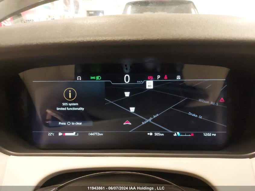 2021 Land Rover Range Rover Velar VIN: SALYM2FU0MA315385 Lot: 11943861