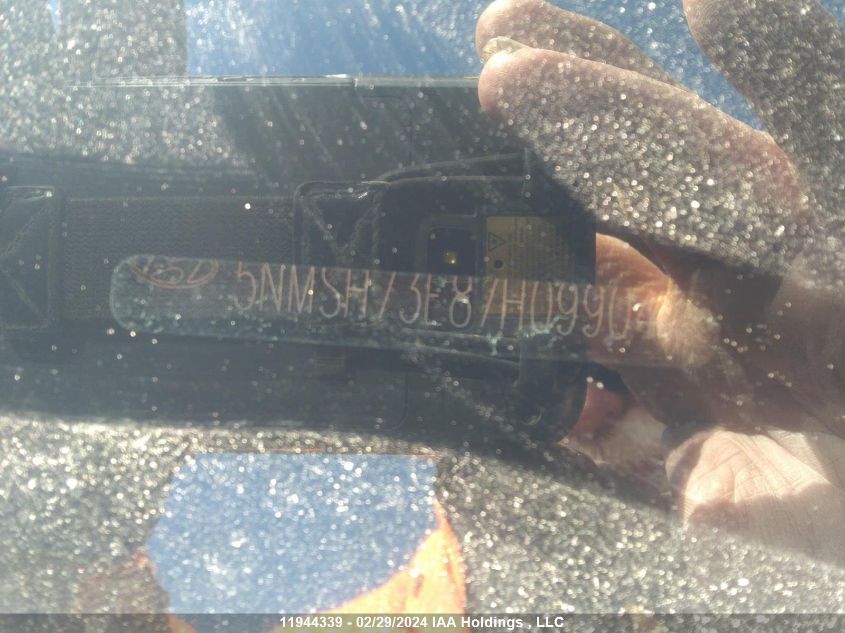 2007 Hyundai Santa Fe VIN: 5NMSH73E87H099047 Lot: 39241408