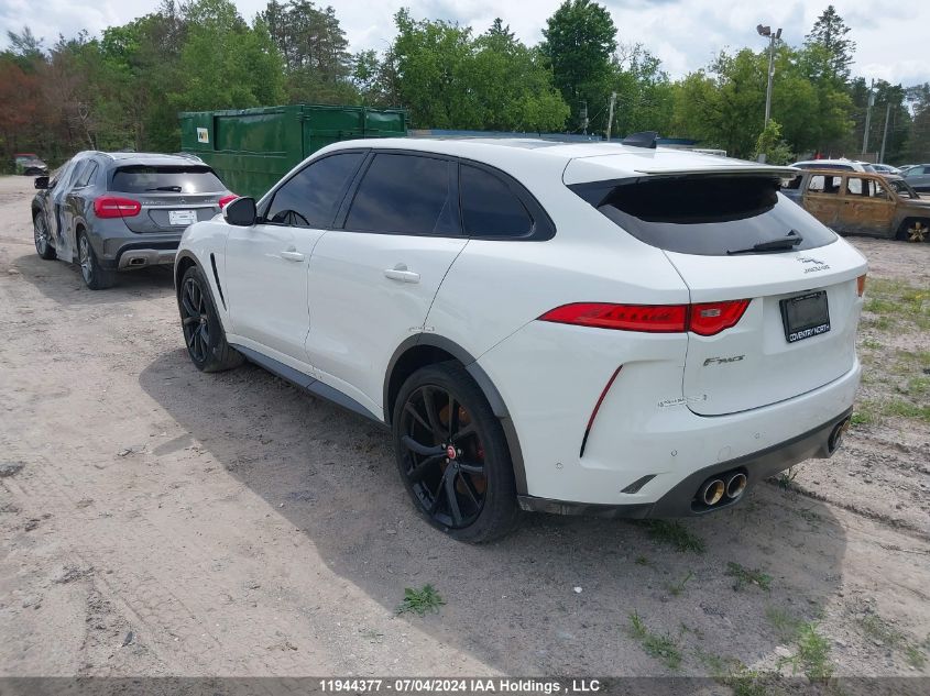 2020 Jaguar F-Pace VIN: SADCZ2EE7LA627963 Lot: 11944377