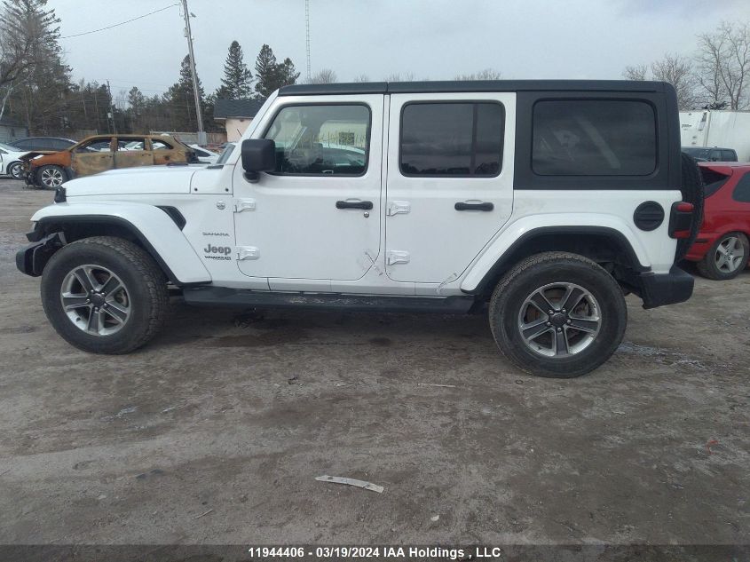 2022 Jeep Wrangler Unlimited Sahara VIN: 1C4HJXEN3NW119081 Lot: 11944406