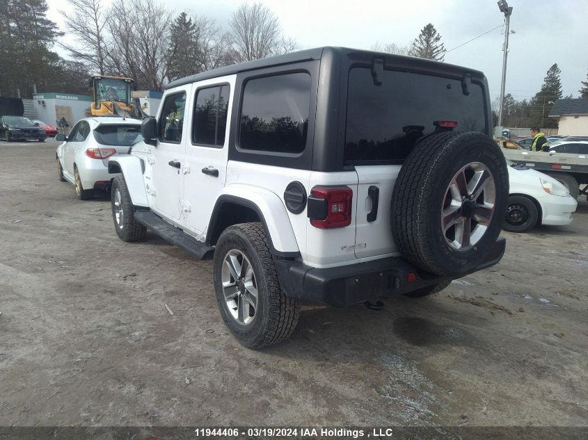 2022 Jeep Wrangler Unlimited Sahara VIN: 1C4HJXEN3NW119081 Lot: 11944406