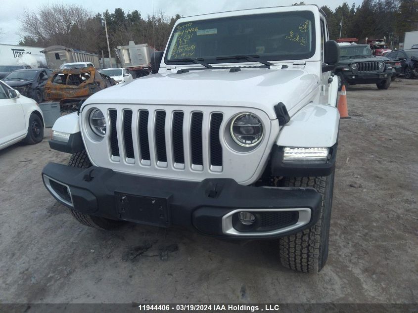 2022 Jeep Wrangler Unlimited Sahara VIN: 1C4HJXEN3NW119081 Lot: 11944406