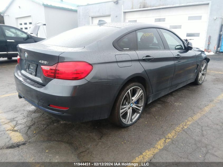 2016 BMW 4 Series VIN: WBA4C9C55GG139804 Lot: 11944451