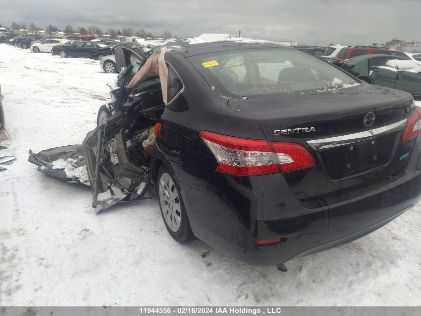 2015 Nissan Sentra S/Sv/Sr/Sl VIN: 3N1AB7AP3FL643251 Lot: 11944556