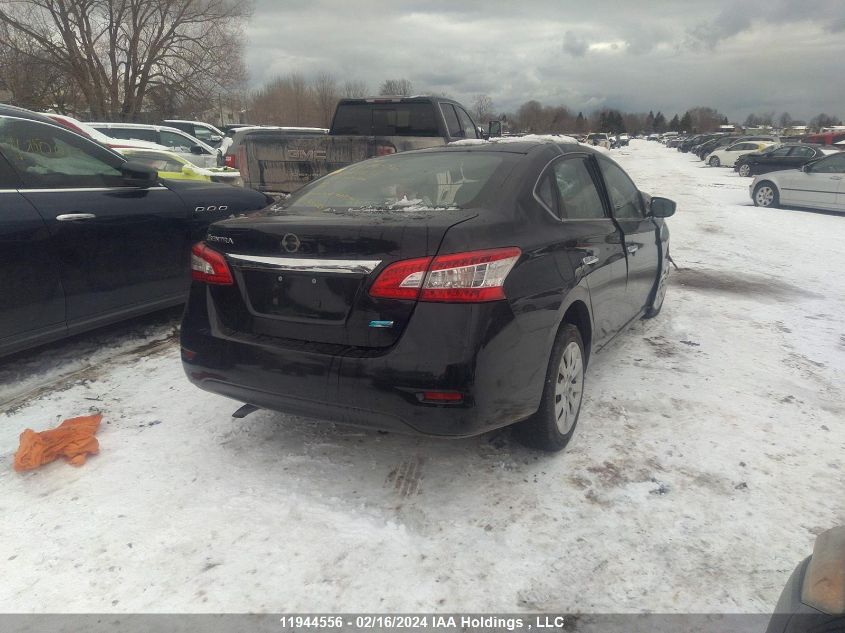 2015 Nissan Sentra S/Sv/Sr/Sl VIN: 3N1AB7AP3FL643251 Lot: 11944556