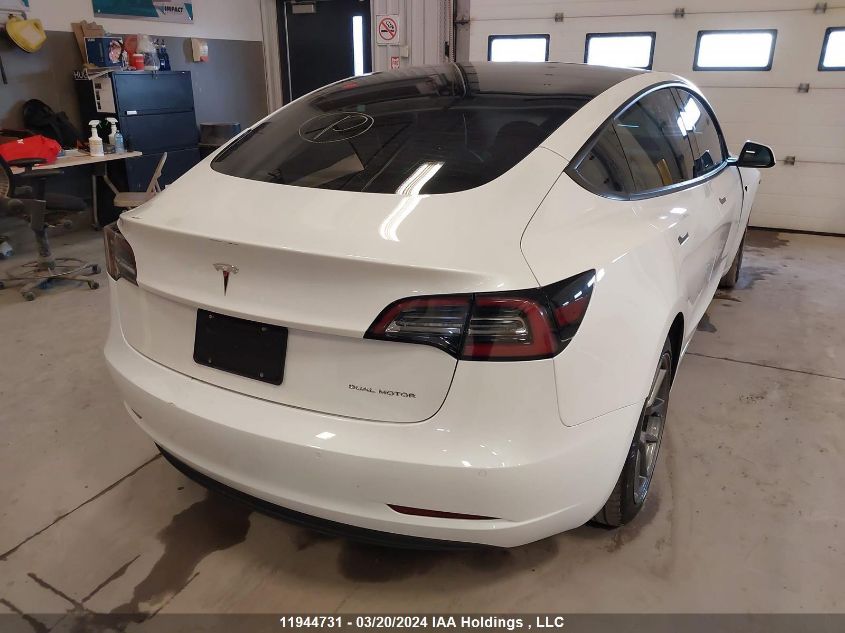 2021 Tesla Model 3 VIN: 5YJ3E1EB2MF836673 Lot: 11944731