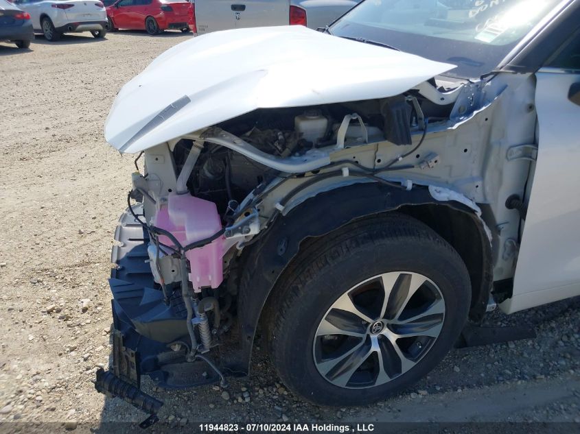 2022 Toyota Highlander Xle VIN: 5TDGZRBH6NS189432 Lot: 11944823