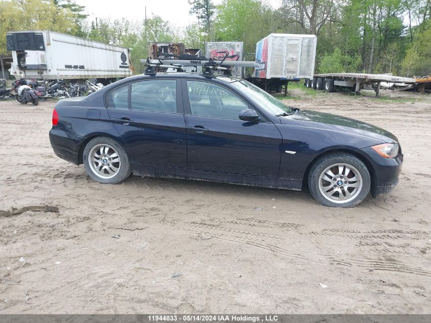 2007 BMW 3 Series VIN: WBAVH13547KR82204 Lot: 11944833