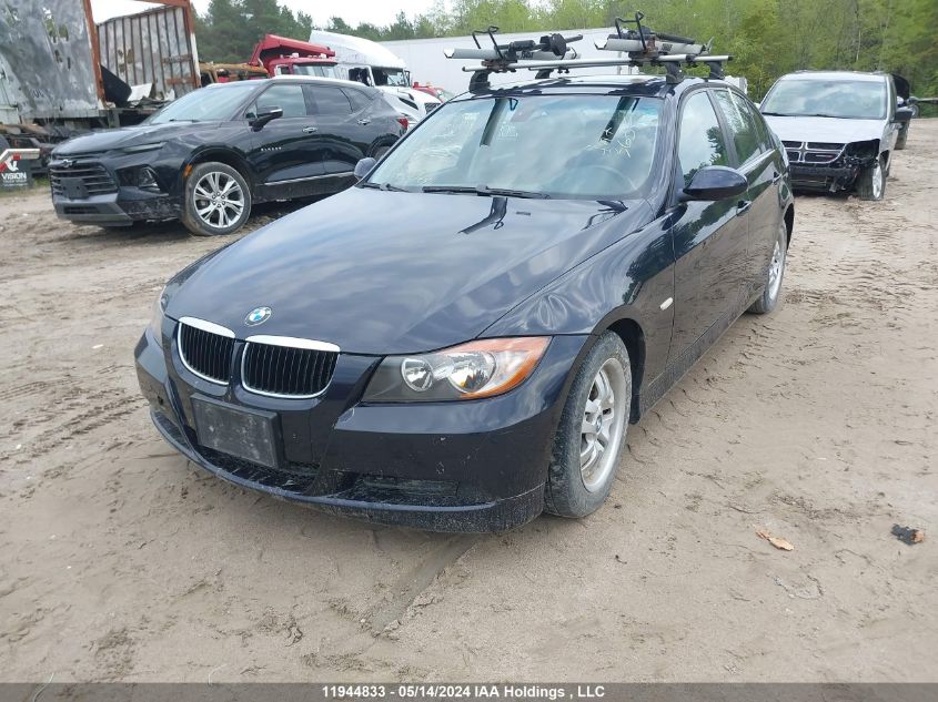 2007 BMW 3 Series VIN: WBAVH13547KR82204 Lot: 11944833