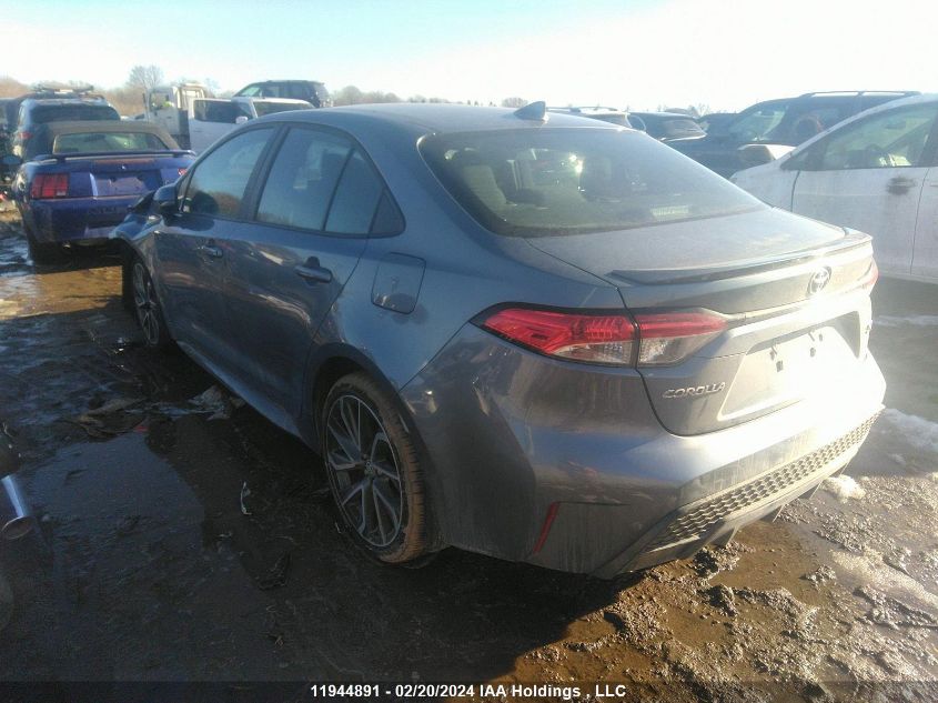 2022 Toyota Corolla Se VIN: 5YFB4MBE4NP110172 Lot: 11944891