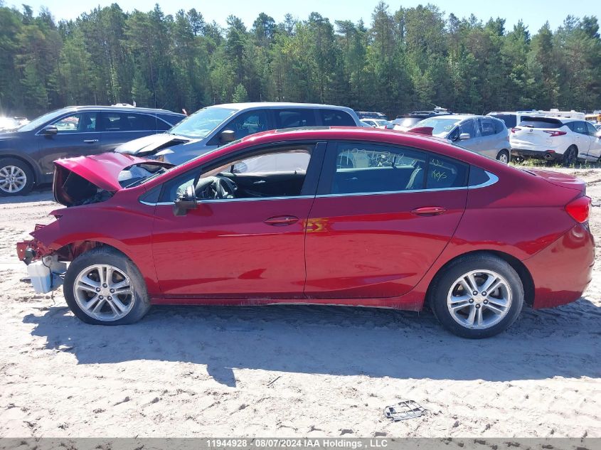 2017 Chevrolet Cruze VIN: 3G1BE5SM0HS604278 Lot: 11944928