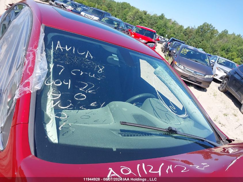 2017 Chevrolet Cruze VIN: 3G1BE5SM0HS604278 Lot: 11944928