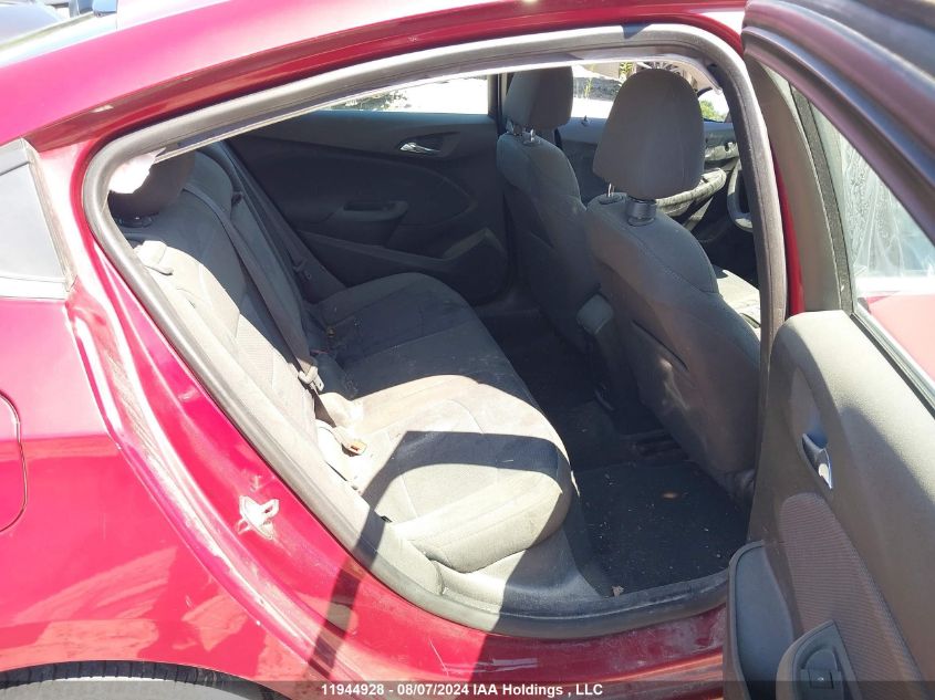 2017 Chevrolet Cruze VIN: 3G1BE5SM0HS604278 Lot: 11944928