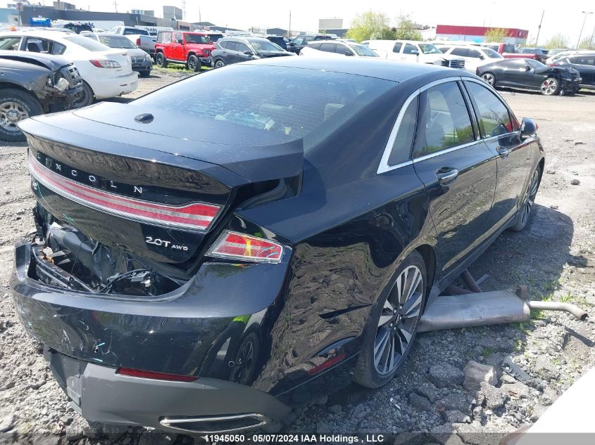 2018 Lincoln Mkz Select VIN: 3LN6L5D94JR620242 Lot: 11945050