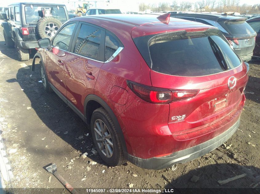 2022 Mazda Cx-5 Preferred VIN: JM3KFBCM8N0642837 Lot: 11945097